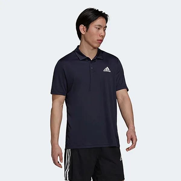 Áo Polo Nam Adidas Aeroready Designed To Move Sport H30284 Màu Xanh Navy Size S (Form Á) - Thời trang - Vua Hàng Hiệu
