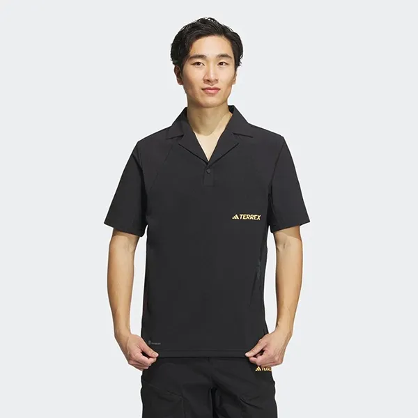 Áo Polo Nam Adidas Campyx Short Sleeve IC1971 Màu Đen Size M - Thời trang - Vua Hàng Hiệu