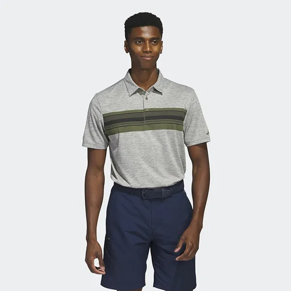 Áo Polo Nam Adidas Chest Graphic Polo Shirt HR7996 Màu Xám Size M - Thời trang - Vua Hàng Hiệu