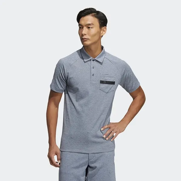 Áo Polo Nam Adidas Go To Aeroready Crew Navy H64641 Màu Xanh Xám Size S