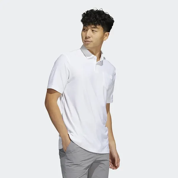 Áo Polo Nam Adidas Go To Shirt HA6113 Màu Trắng Size XL