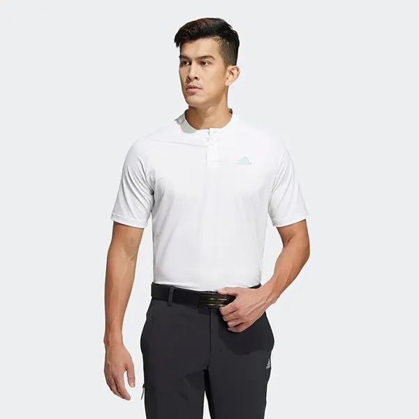 Áo Polo Nam Adidas Golf Heat.Rdy Henry Neck Shirt HB3553 Màu Trắng Size S