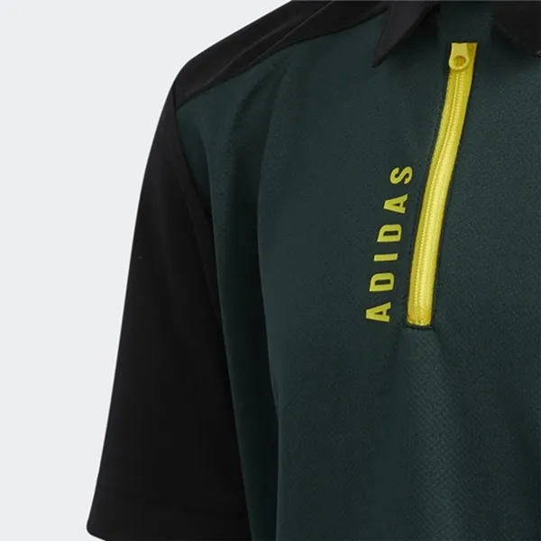 Áo Polo Nam Adidas Golf Zip Shirt HD1066 Màu Xanh Lá Size 160 - Thời trang - Vua Hàng Hiệu