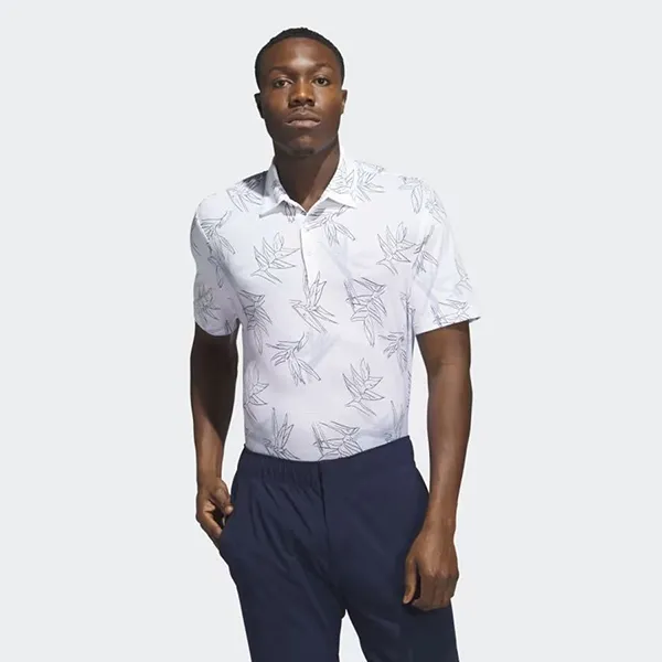 Áo Polo Nam Adidas Oasis HZ0437 Màu Trắng Họa Tiết Size XL - Thời trang - Vua Hàng Hiệu