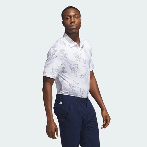 Áo Polo Nam Adidas Oasis HZ0437 Màu Trắng Họa Tiết Size XL - Thời trang - Vua Hàng Hiệu
