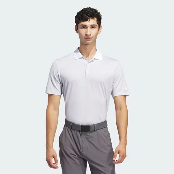 Áo Polo Nam Adidas Ottoman IU4365 Màu Xám Trắng Size XL - Thời trang - Vua Hàng Hiệu