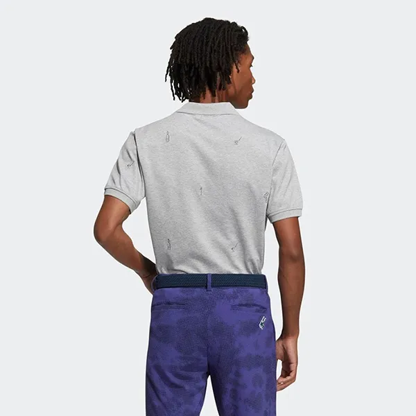 Áo Polo Nam Adidas PG Monog HA0196 Màu Xám Size S - Thời trang - Vua Hàng Hiệu