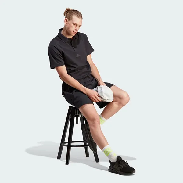 Áo Polo Nam Adidas Premium Shirt Z.N.E IA3124 Màu Đen Size M L - Thời trang - Vua Hàng Hiệu