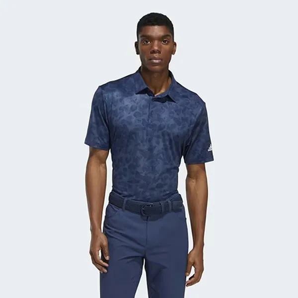 Áo Polo Nam Adidas Prisma Print Shirt HK6855 Màu Xanh Đậm Size S - Thời trang - Vua Hàng Hiệu