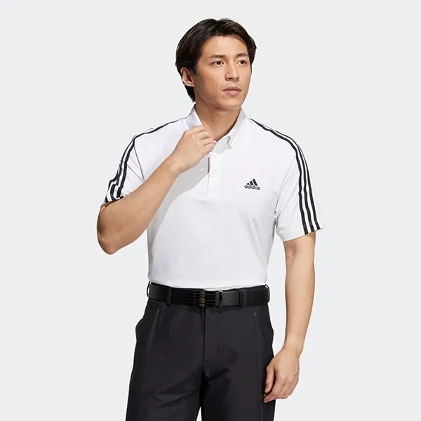 Áo Polo Nam Adidas Returnable Golf 3-Stripes HG8266 Màu Trắng Size XL - Thời trang - Vua Hàng Hiệu