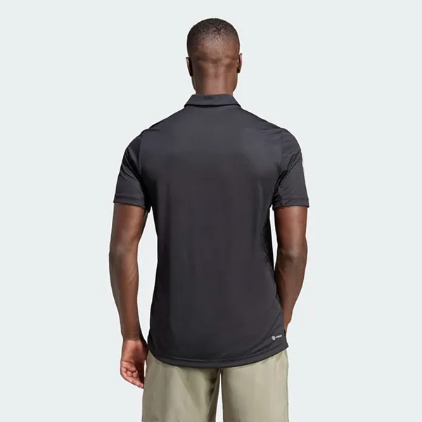 Áo Polo Nam Adidas Tennis 3 Sọc Club HS3269 Màu Đen Xám Size M - Thời trang - Vua Hàng Hiệu
