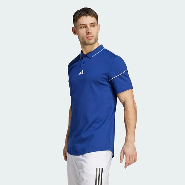 Áo Polo Nam Adidas Tennis Clubhouse Premium Classic Victory IB4977 Màu Xanh Blue Size S - Thời trang - Vua Hàng Hiệu