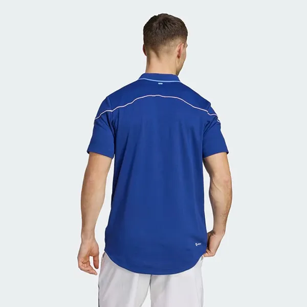 Áo Polo Nam Adidas Tennis Clubhouse Premium Classic Victory IB4977 Màu Xanh Blue Size S - Thời trang - Vua Hàng Hiệu