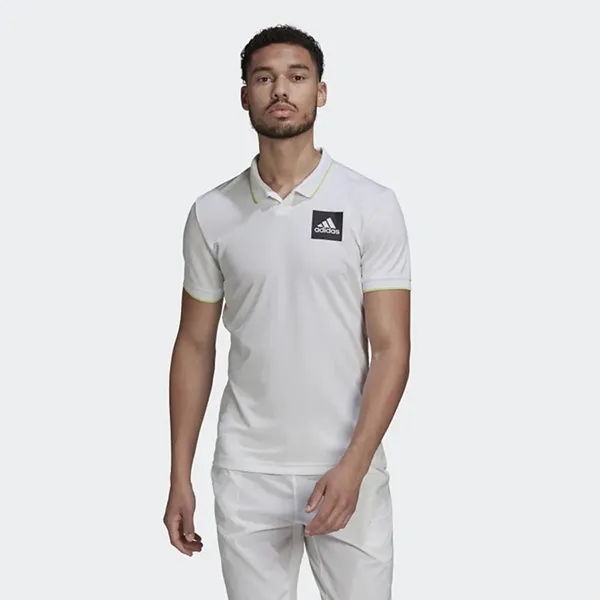Áo Polo Nam Adidas Tennis Freelift Heat.Rdy Paris HC7698 Màu Trắng Size XXL