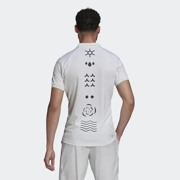 Áo Polo Nam Adidas Tennis Freelift Heat.Rdy Paris HC7698 Màu Trắng Size XXL