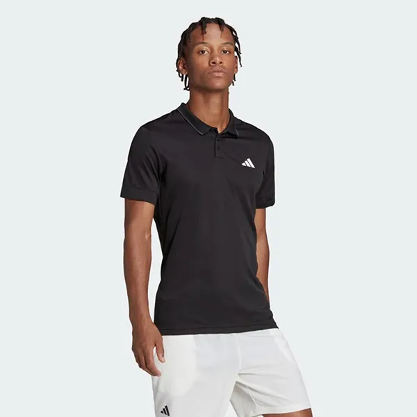 Áo Polo Nam Adidas Tennis FreeLift HS3316 Màu Đen Size M