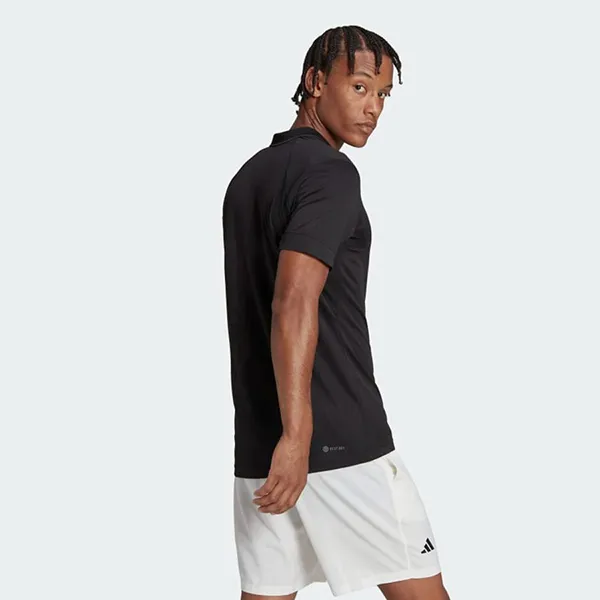 Áo Polo Nam Adidas Tennis FreeLift HS3316 Màu Đen Size M