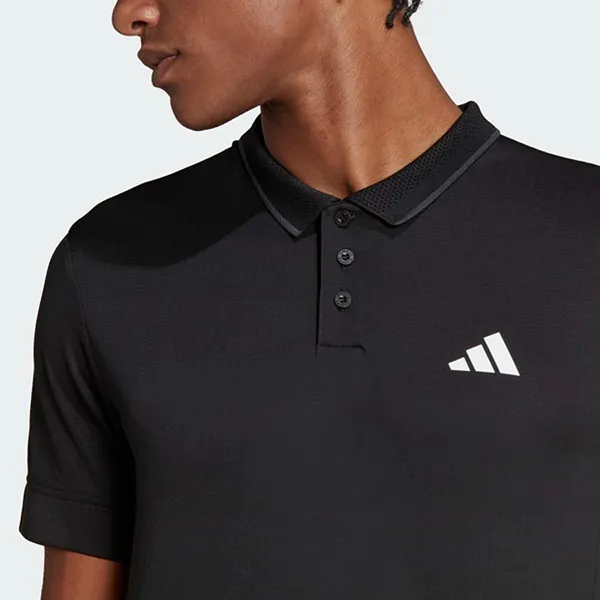 Áo Polo Nam Adidas Tennis FreeLift HS3316 Màu Đen Size M