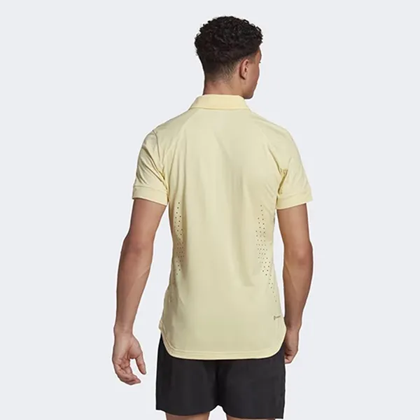 Áo Polo Nam Adidas Tennis New York Freelift HG3129 Màu Vàng Nhạt Size M