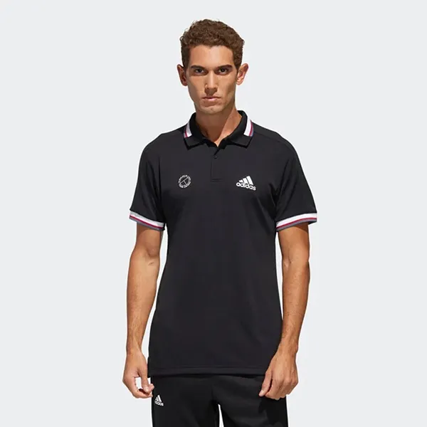 Áo Polo Nam Adidas Tennis Top Solid Heat.Rdy Black FT6765 Màu Đen Size XS - Thời trang - Vua Hàng Hiệu
