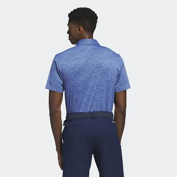 Áo Polo Nam Adidas Textured Jacquard Golf Shirt HS7609 Màu Xanh Size M