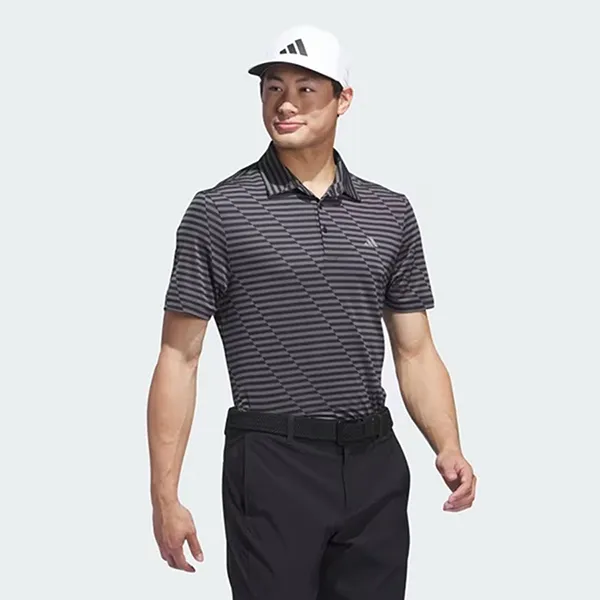 Áo Polo Nam Adidas Ultimate365 Mesh Print IS8867 Màu Đen Size M