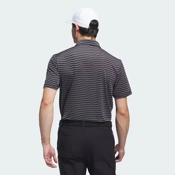 Áo Polo Nam Adidas Ultimate365 Mesh Print IS8867 Màu Đen Size M