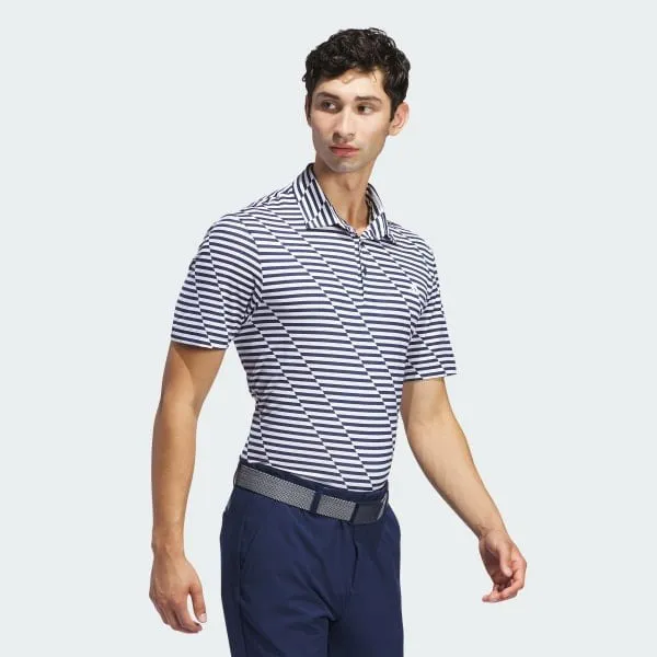 Áo Polo Nam Adidas Ultimate365 Mesh Print IU4393 Màu Xanh Kẻ Size M - Thời trang - Vua Hàng Hiệu