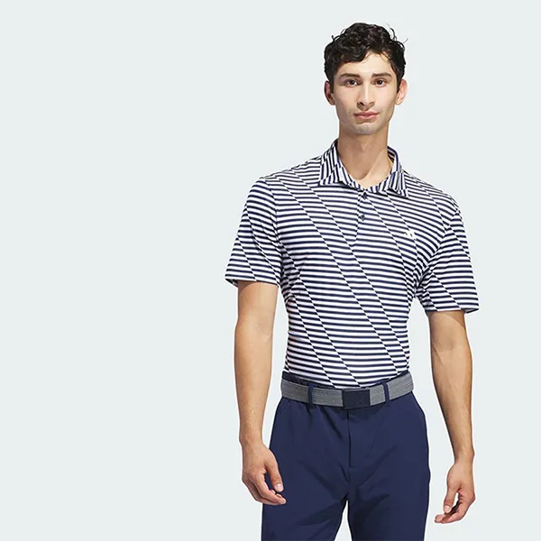 Áo Polo Nam Adidas Ultimate365 Mesh Print IU4393 Màu Xanh Kẻ Size M - Thời trang - Vua Hàng Hiệu