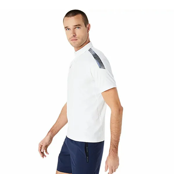 Áo Polo Nam Asics Dry Cotton Shirt 2101A214-100 Màu Trắng Size S