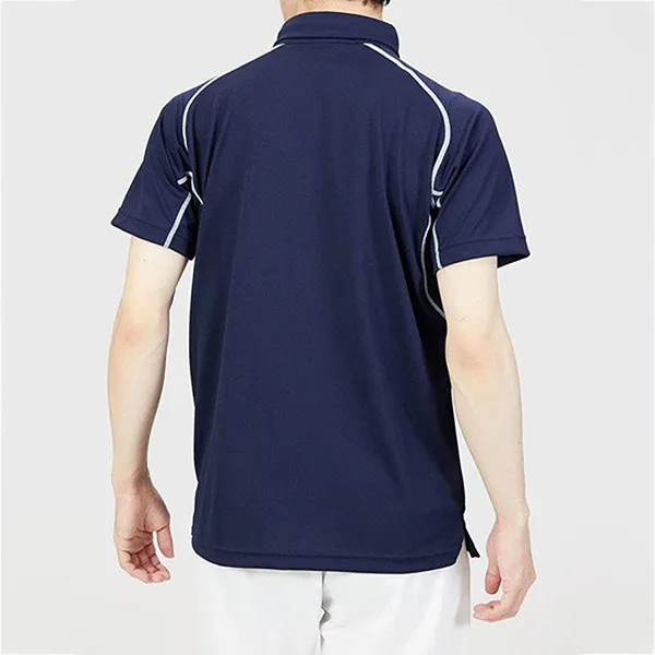 Áo Polo Nam Asics Men's Dry Deco Button Down Shirt 2031D921-400 Màu Xanh Navy Size L - Thời trang - Vua Hàng Hiệu