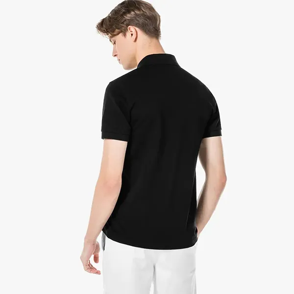 Áo Polo Nam Lacoste Men's Slim Fit Piqué PH7937 031 Màu Đen Size 3