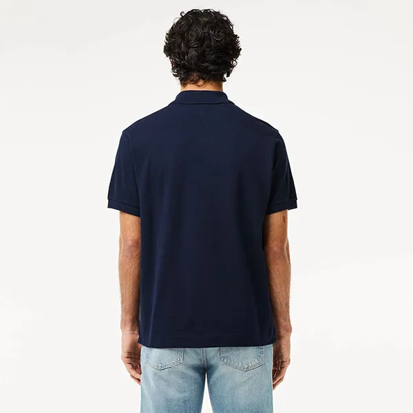 Áo Polo Nam Lacoste Original L.12.12 Piqué Polo Shirt PH7419 166 Màu Xanh Navy Size 3