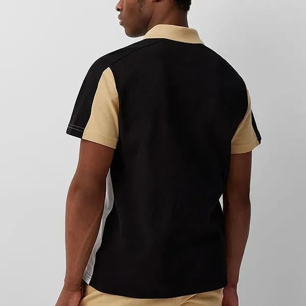 Áo Polo Nam Lacoste Regular Colourblock Pique PH1302 IKH Phối Màu Size 4