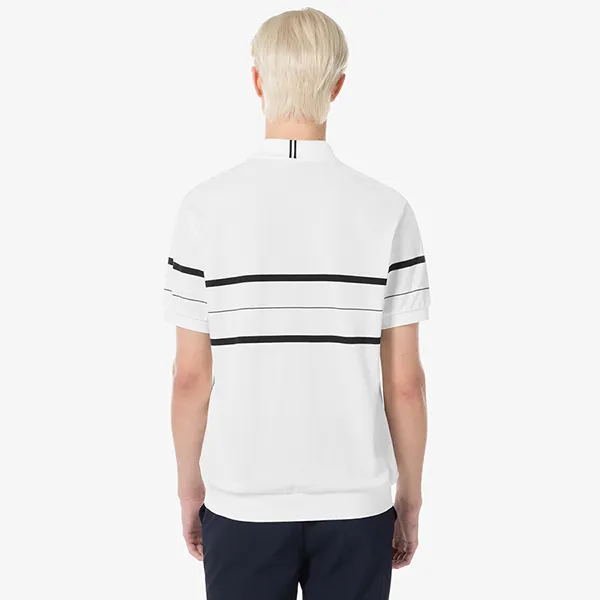 Áo Polo Nam Lacoste Regular Fit PH196E 001 Màu Trắng Size 3