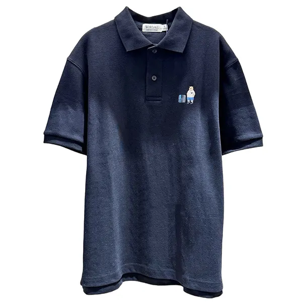 Áo Polo WHOAU WHHAE2411U-BK Màu Đen Size XS - Thời trang - Vua Hàng Hiệu