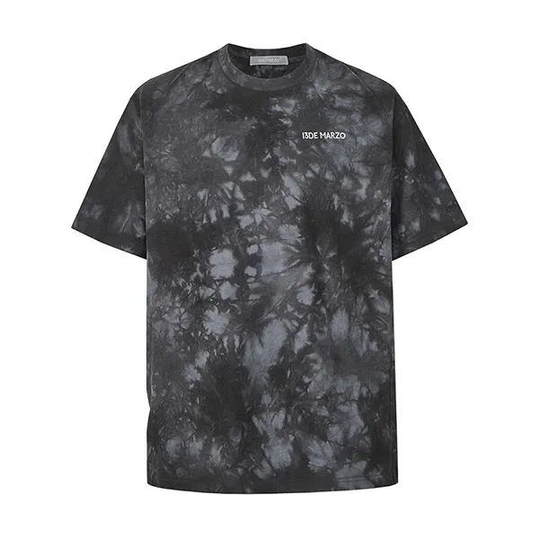 Áo Thun 13 De Marzo Tiedye Gradient T-Shirt Black FR24X117700101 Màu Xám Đen Size S
