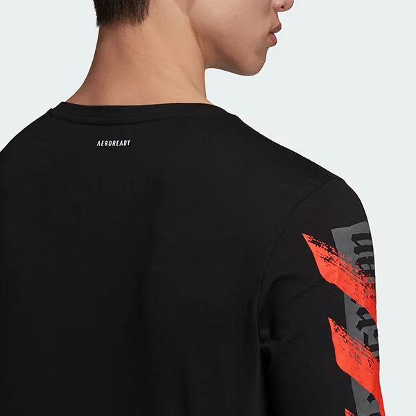 Áo Thun Dài Tay Nam Adidas Fast Graphic Tee T-Shirt FJ5000 Màu Đen Size S - Thời trang - Vua Hàng Hiệu