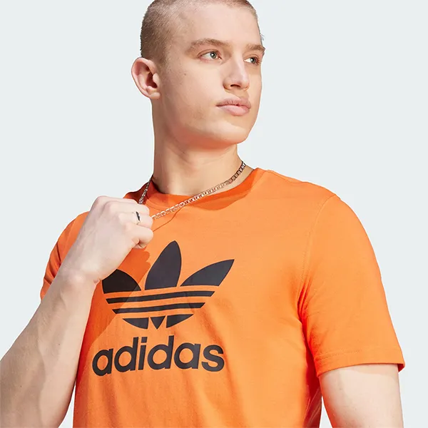 Áo Thun Nam Adidas Adicolor Classics Trefoil Tee T-Shirt II5758 Màu Cam Size XS - Thời trang - Vua Hàng Hiệu