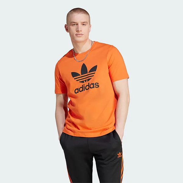 Áo Thun Nam Adidas Adicolor Classics Trefoil Tee T-Shirt II5758 Màu Cam Size XS - Thời trang - Vua Hàng Hiệu