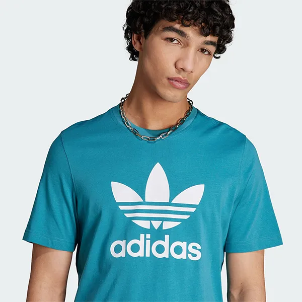 Áo Thun Nam Adidas Adicolor Classics Trefoil Tee T-Shirt IM4507 Màu Xanh Blue Size M - Thời trang - Vua Hàng Hiệu