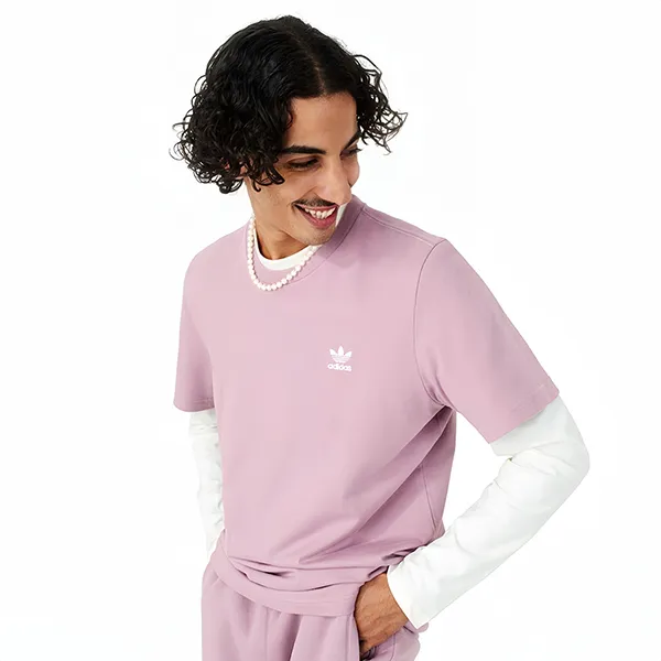 Áo Thun Nam Adidas Adicolor Essentials Trefoil Tee T-Shirt HE9444 Màu Tím Size M - Thời trang - Vua Hàng Hiệu