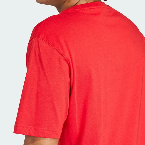 Áo Thun Nam Adidas Adicolor Trefoil Tee T-Shirt IR8009 Màu Đỏ Size S - Thời trang - Vua Hàng Hiệu