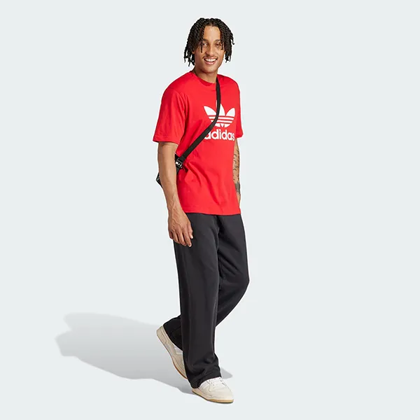 Áo Thun Nam Adidas Adicolor Trefoil Tee T-Shirt IR8009 Màu Đỏ Size S - Thời trang - Vua Hàng Hiệu