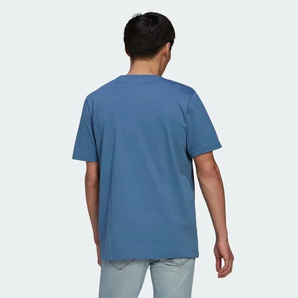 Áo Thun Nam Adidas Adventure Mountain Front Tee T-Shirt HK5008 Màu Xanh Dương Size S