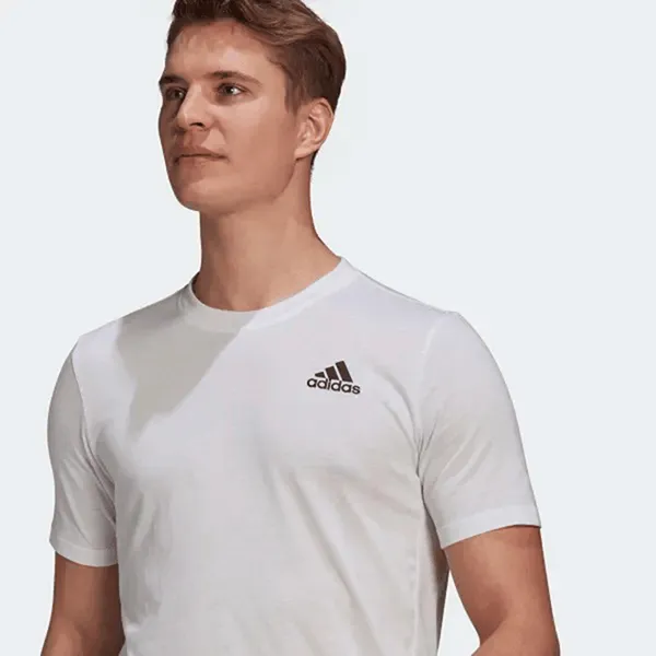 Áo Thun Nam Adidas Aeroready Designed 2 Move Sport Tee T-Shirt GR0517 Màu Trắng Size S - Thời trang - Vua Hàng Hiệu