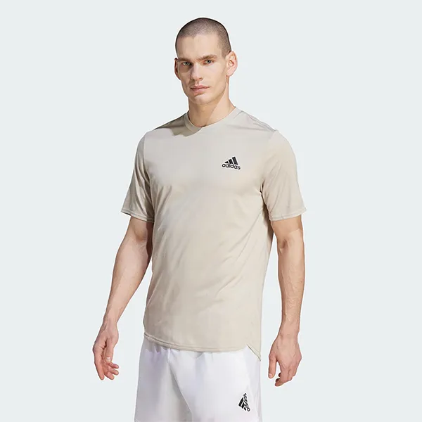 Áo Thun Nam Adidas Aeroready Designed for Movement Tee T-Shirt IL1450 Màu Be Size M - Thời trang - Vua Hàng Hiệu