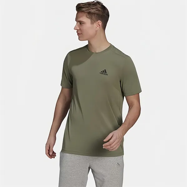 Áo Thun Nam Adidas Aeroready Designed To Move Feelready Sport Tee T-Shirt GT5557 Màu Xanh Lá Cây Size M - Thời trang - Vua Hàng Hiệu