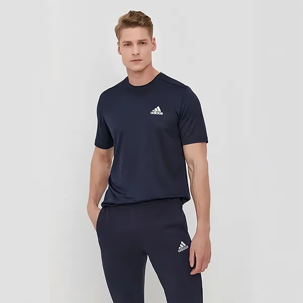 Áo Thun Nam Adidas Aeroready Designed To Move Sport Tee T-Shirt GM2097 Màu Xanh Navy Size S