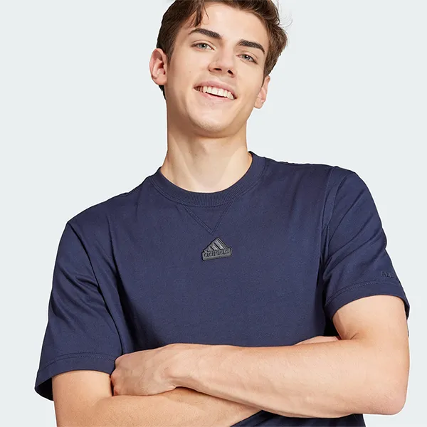 Áo Thun Nam Adidas All SZN Graphic Tee T-Shirt IR5267 Màu Xanh Than Size M - Thời trang - Vua Hàng Hiệu